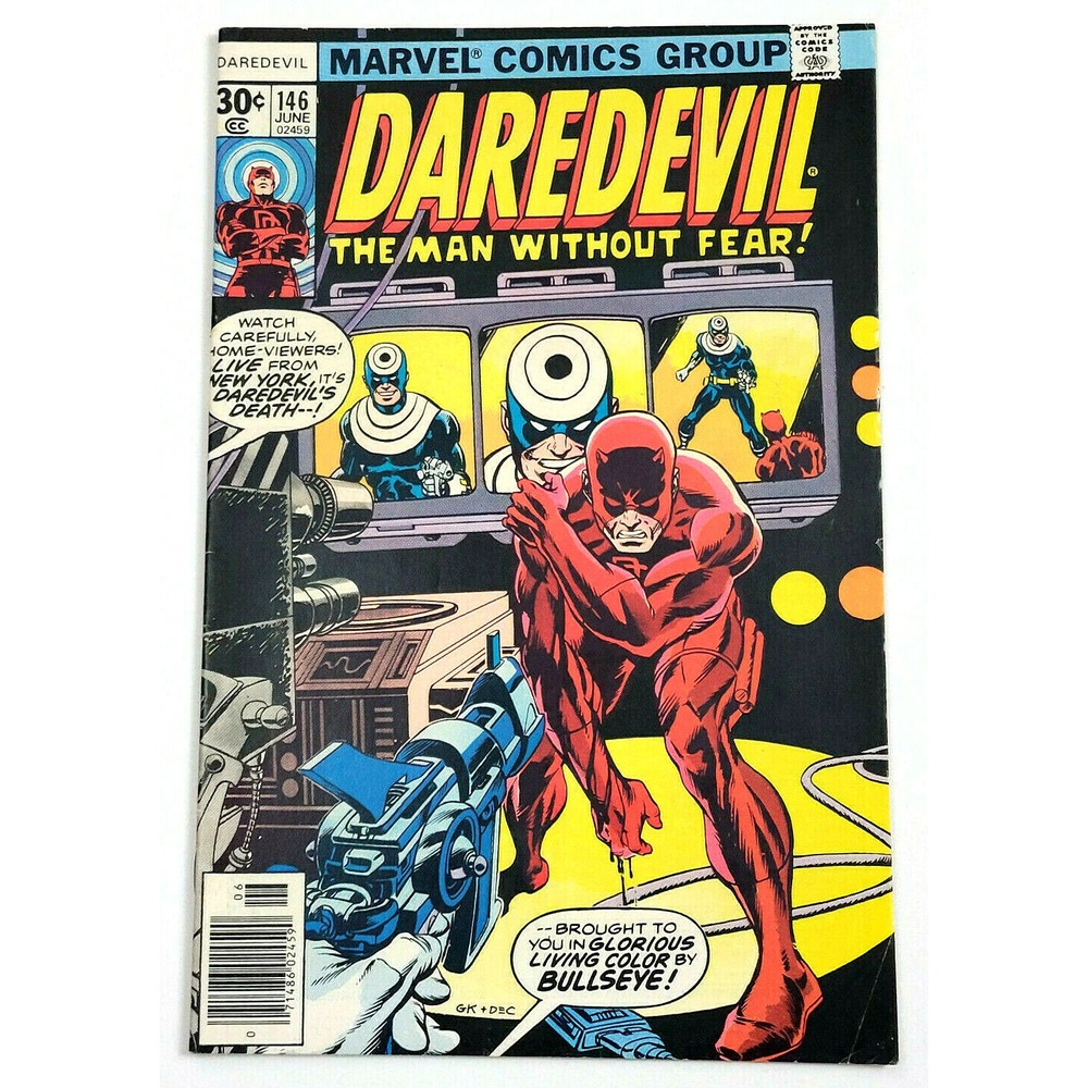 DAREDEVIL # 146 - (1976) - BULLSEYE APPEARANCE